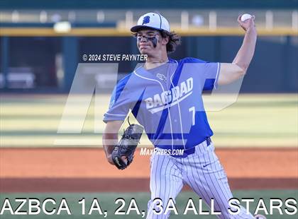 Thumbnail 1 in 2024 AZBCA 1A, 2A, 3A NORTH vs SOUTH ALL-STARS photogallery.