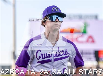 Thumbnail 1 in 2024 AZBCA 1A, 2A, 3A NORTH vs SOUTH ALL-STARS photogallery.
