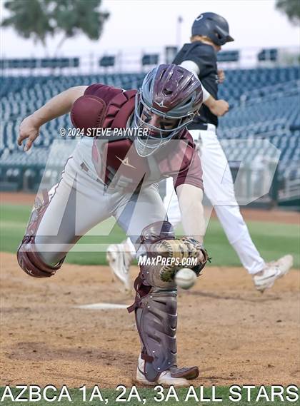 Thumbnail 3 in 2024 AZBCA 1A, 2A, 3A NORTH vs SOUTH ALL-STARS photogallery.