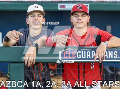 Thumbnail 3 in 2024 AZBCA 1A, 2A, 3A NORTH vs SOUTH ALL-STARS photogallery.