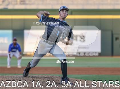 Thumbnail 3 in 2024 AZBCA 1A, 2A, 3A NORTH vs SOUTH ALL-STARS photogallery.