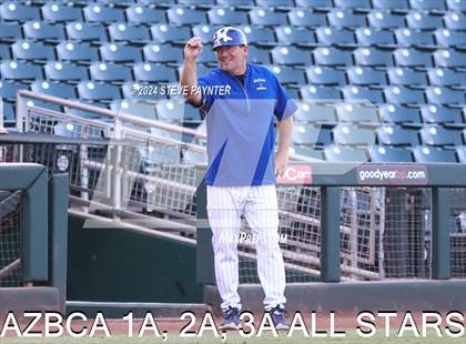 Thumbnail 3 in 2024 AZBCA 1A, 2A, 3A NORTH vs SOUTH ALL-STARS photogallery.
