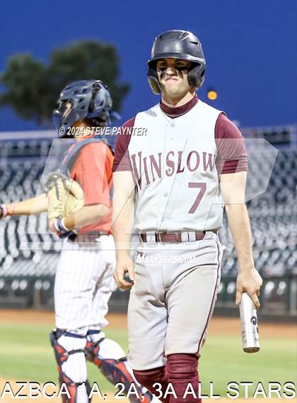 Thumbnail 3 in 2024 AZBCA 1A, 2A, 3A NORTH vs SOUTH ALL-STARS photogallery.