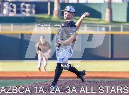 Thumbnail 1 in 2024 AZBCA 1A, 2A, 3A NORTH vs SOUTH ALL-STARS photogallery.