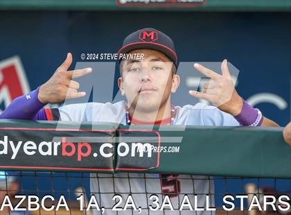 Thumbnail 3 in 2024 AZBCA 1A, 2A, 3A NORTH vs SOUTH ALL-STARS photogallery.