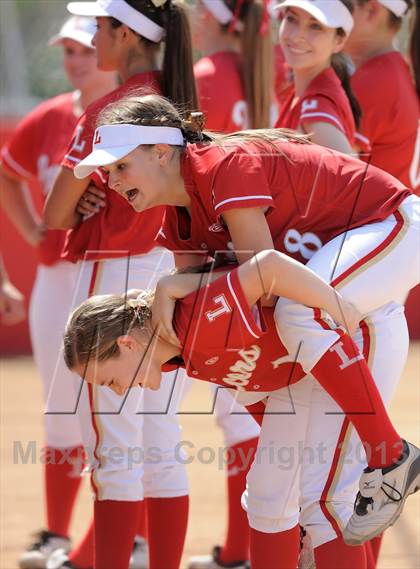 Thumbnail 2 in Saugus @ Orange Lutheran (CIF-SS D1 Playoff) photogallery.