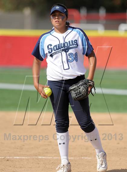 Thumbnail 2 in Saugus @ Orange Lutheran (CIF-SS D1 Playoff) photogallery.
