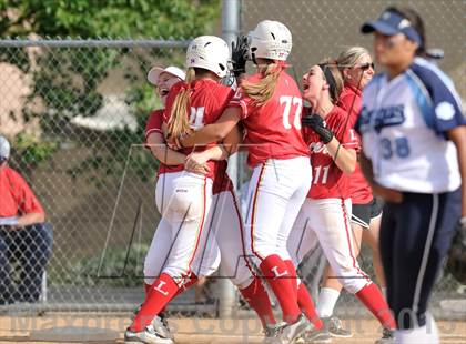 Thumbnail 2 in Saugus @ Orange Lutheran (CIF-SS D1 Playoff) photogallery.