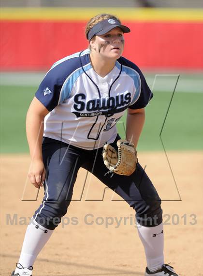 Thumbnail 2 in Saugus @ Orange Lutheran (CIF-SS D1 Playoff) photogallery.