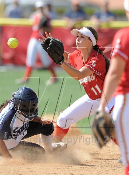 Thumbnail 1 in Saugus @ Orange Lutheran (CIF-SS D1 Playoff) photogallery.