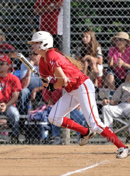 Thumbnail 3 in Saugus @ Orange Lutheran (CIF-SS D1 Playoff) photogallery.