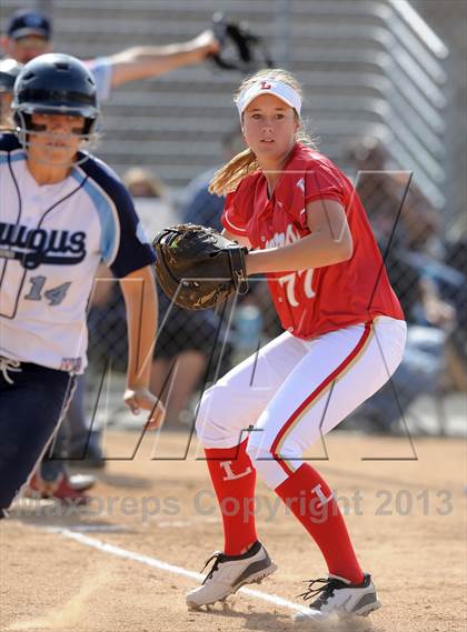 Thumbnail 3 in Saugus @ Orange Lutheran (CIF-SS D1 Playoff) photogallery.