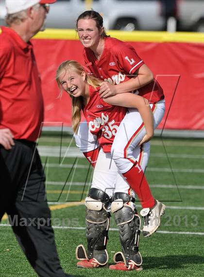 Thumbnail 2 in Saugus @ Orange Lutheran (CIF-SS D1 Playoff) photogallery.