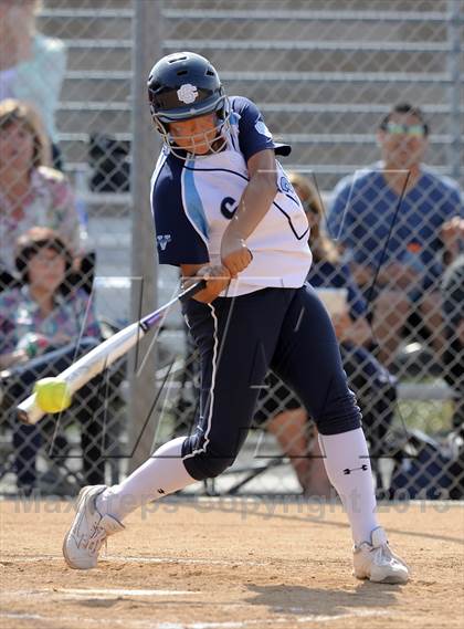 Thumbnail 2 in Saugus @ Orange Lutheran (CIF-SS D1 Playoff) photogallery.