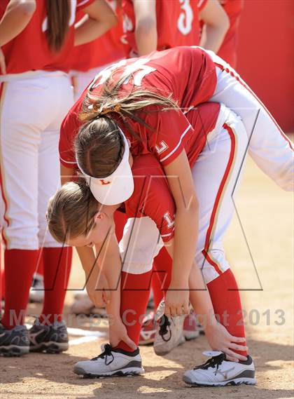 Thumbnail 3 in Saugus @ Orange Lutheran (CIF-SS D1 Playoff) photogallery.