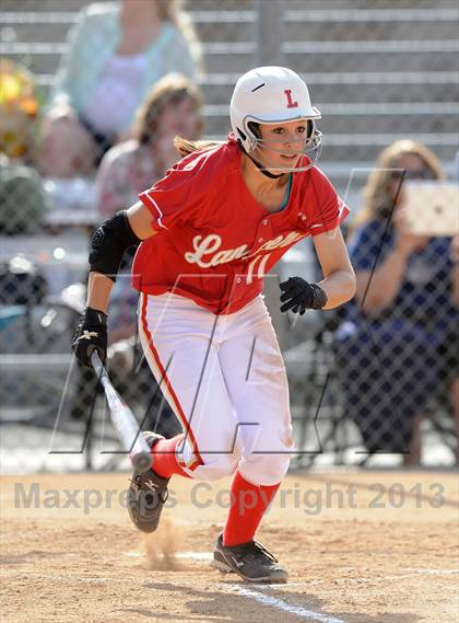 Thumbnail 1 in Saugus @ Orange Lutheran (CIF-SS D1 Playoff) photogallery.