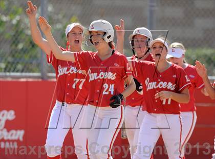 Thumbnail 3 in Saugus @ Orange Lutheran (CIF-SS D1 Playoff) photogallery.