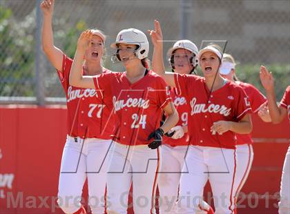 Thumbnail 2 in Saugus @ Orange Lutheran (CIF-SS D1 Playoff) photogallery.