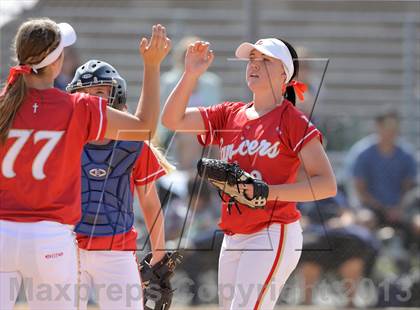 Thumbnail 1 in Saugus @ Orange Lutheran (CIF-SS D1 Playoff) photogallery.