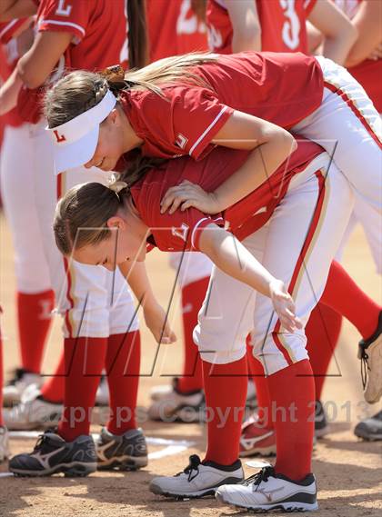 Thumbnail 2 in Saugus @ Orange Lutheran (CIF-SS D1 Playoff) photogallery.