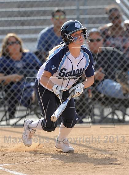 Thumbnail 2 in Saugus @ Orange Lutheran (CIF-SS D1 Playoff) photogallery.
