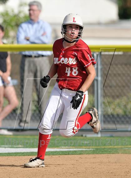 Thumbnail 3 in Saugus @ Orange Lutheran (CIF-SS D1 Playoff) photogallery.