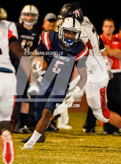 Thumbnail 3 in Florence @ American Leadership Academy (AIA Division 3A Quarterfinal) photogallery.