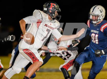 Thumbnail 1 in Florence @ American Leadership Academy (AIA Division 3A Quarterfinal) photogallery.