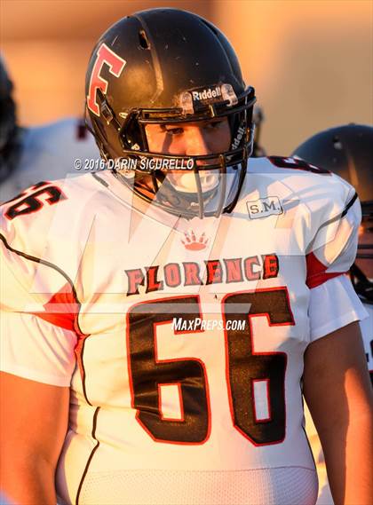 Thumbnail 3 in Florence @ American Leadership Academy (AIA Division 3A Quarterfinal) photogallery.