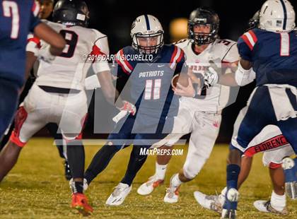 Thumbnail 1 in Florence @ American Leadership Academy (AIA Division 3A Quarterfinal) photogallery.