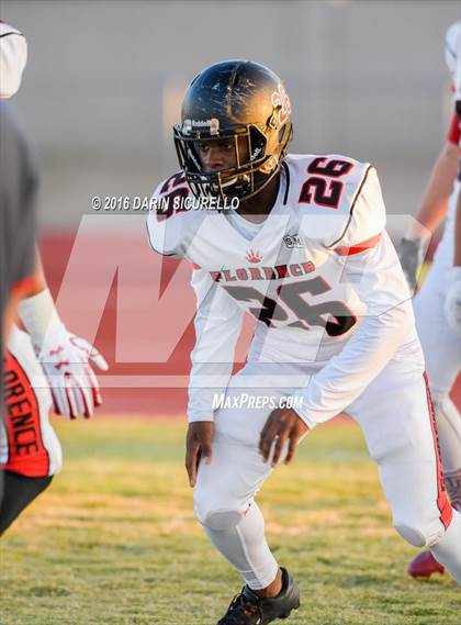 Thumbnail 2 in Florence @ American Leadership Academy (AIA Division 3A Quarterfinal) photogallery.