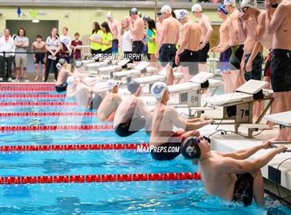 Thumbnail 2 in CHSAA 5A Boys Swimming - State Championship photogallery.