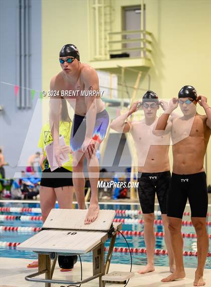 Thumbnail 2 in CHSAA 5A Boys Swimming - State Championship photogallery.