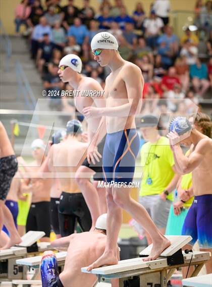 Thumbnail 1 in CHSAA 5A Boys Swimming - State Championship photogallery.