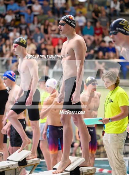 Thumbnail 2 in CHSAA 5A Boys Swimming - State Championship photogallery.