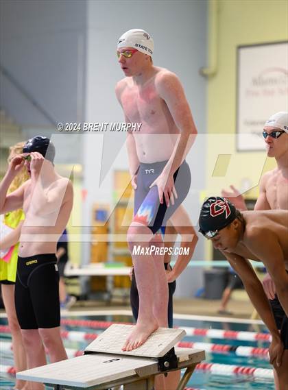 Thumbnail 3 in CHSAA 5A Boys Swimming - State Championship photogallery.