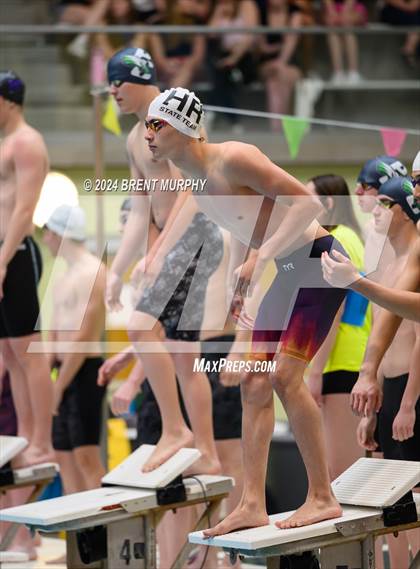 Thumbnail 3 in CHSAA 5A Boys Swimming - State Championship photogallery.
