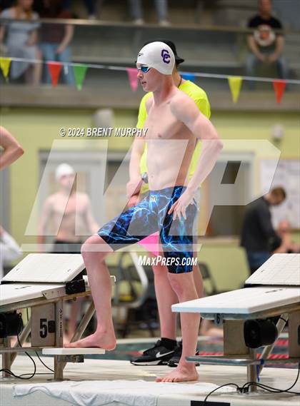 Thumbnail 2 in CHSAA 5A Boys Swimming - State Championship photogallery.