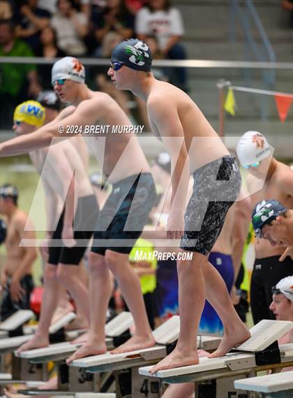 Thumbnail 2 in CHSAA 5A Boys Swimming - State Championship photogallery.