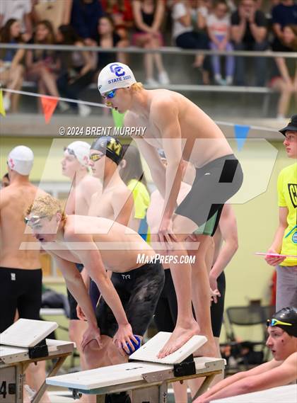 Thumbnail 1 in CHSAA 5A Boys Swimming - State Championship photogallery.