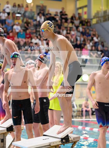 Thumbnail 3 in CHSAA 5A Boys Swimming - State Championship photogallery.