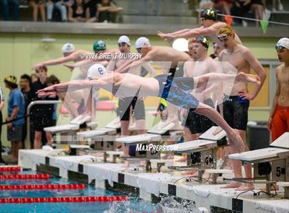 Thumbnail 2 in CHSAA 5A Boys Swimming - State Championship photogallery.