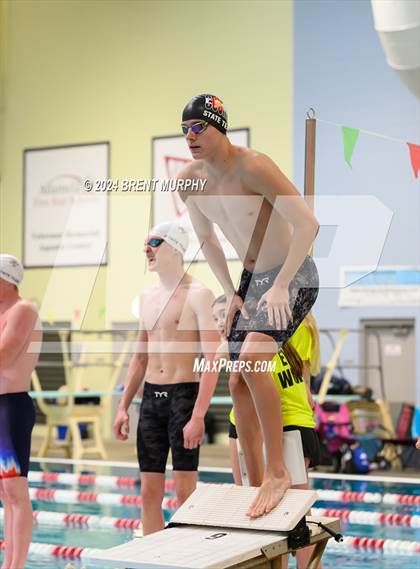 Thumbnail 2 in CHSAA 5A Boys Swimming - State Championship photogallery.