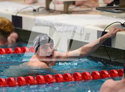 Thumbnail 1 in CHSAA 5A Boys Swimming - State Championship photogallery.
