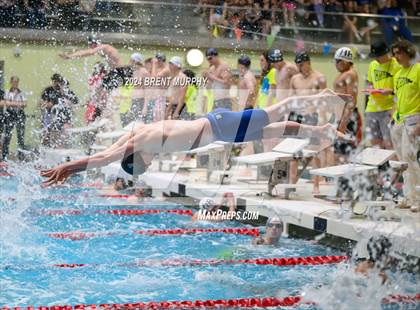 Thumbnail 2 in CHSAA 5A Boys Swimming - State Championship photogallery.