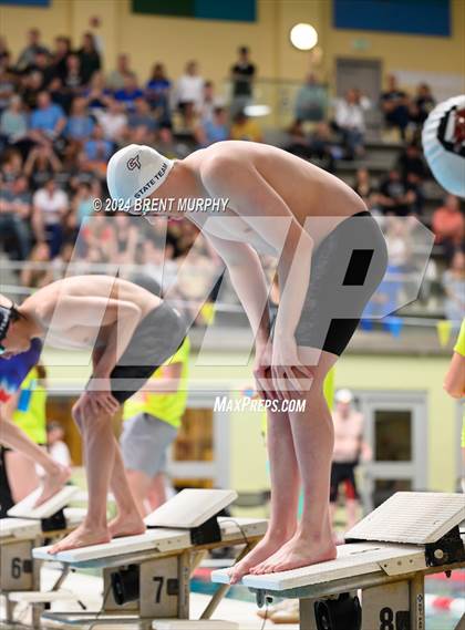 Thumbnail 1 in CHSAA 5A Boys Swimming - State Championship photogallery.
