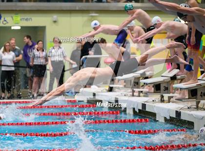 Thumbnail 1 in CHSAA 5A Boys Swimming - State Championship photogallery.