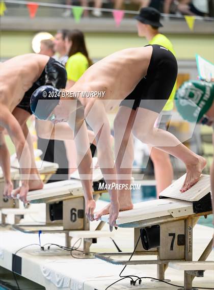Thumbnail 2 in CHSAA 5A Boys Swimming - State Championship photogallery.