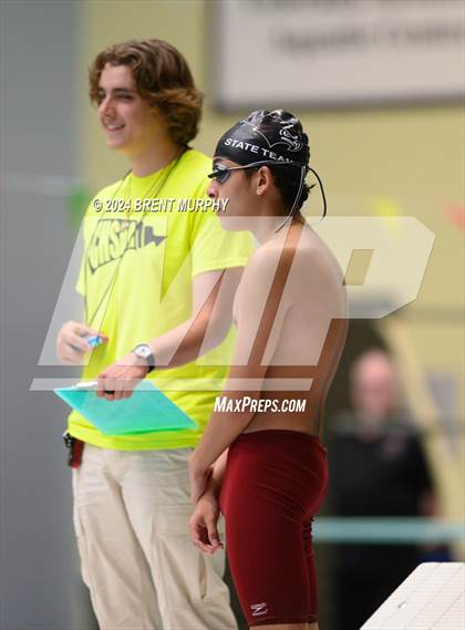 Thumbnail 1 in CHSAA 5A Boys Swimming - State Championship photogallery.