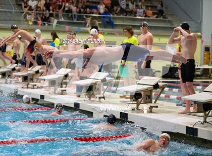 Thumbnail 3 in CHSAA 5A Boys Swimming - State Championship photogallery.